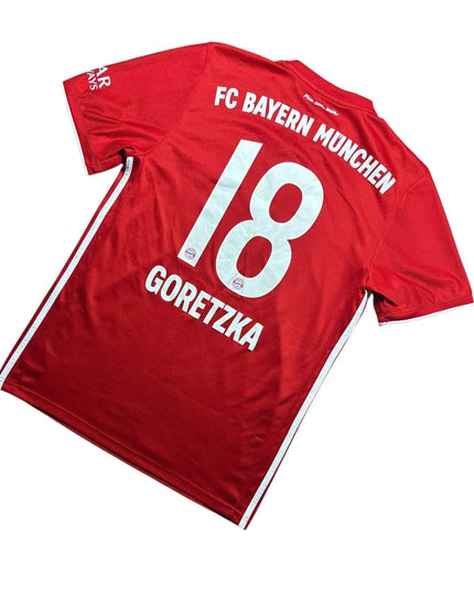 Bayern Munich Football Shirt Home 2020/2021 Goretzka 18 (M)