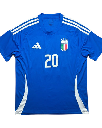 Italy Football Shirt Home 2024/2025 Tonali 20 (XL)