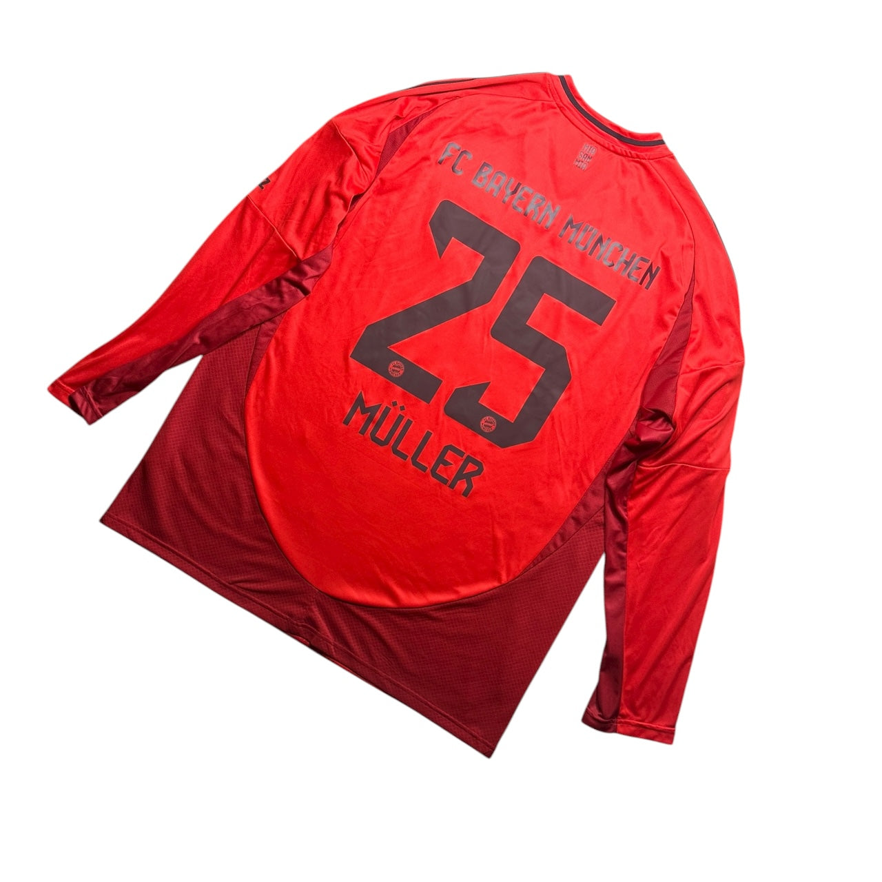 Bayern Munich Football Shirt 2024/2025 Away Muller 25 L/S (XL)