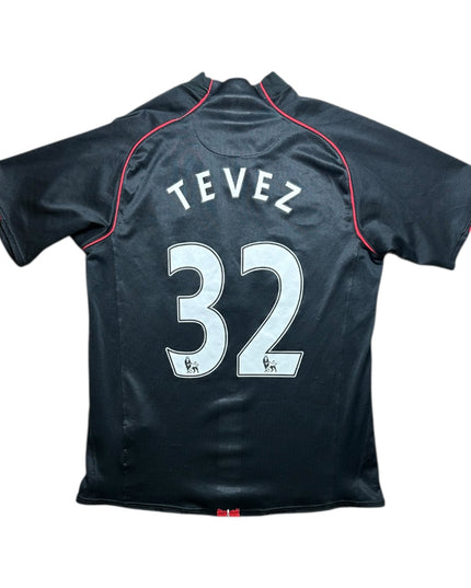 Manchester United Football Shirt 2007/2008 Away Tevez 32 (M)