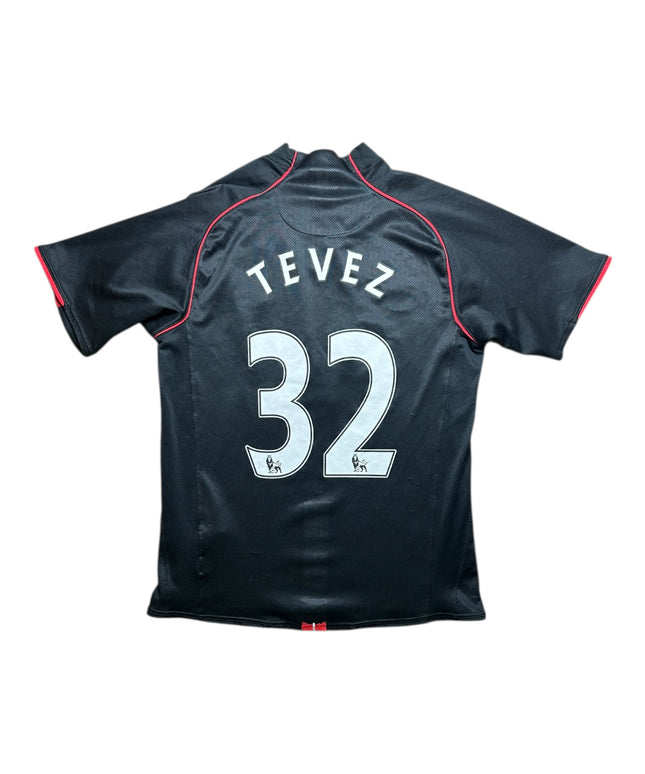 Manchester United Football Shirt 2007/2008 Away Tevez 32 (M)