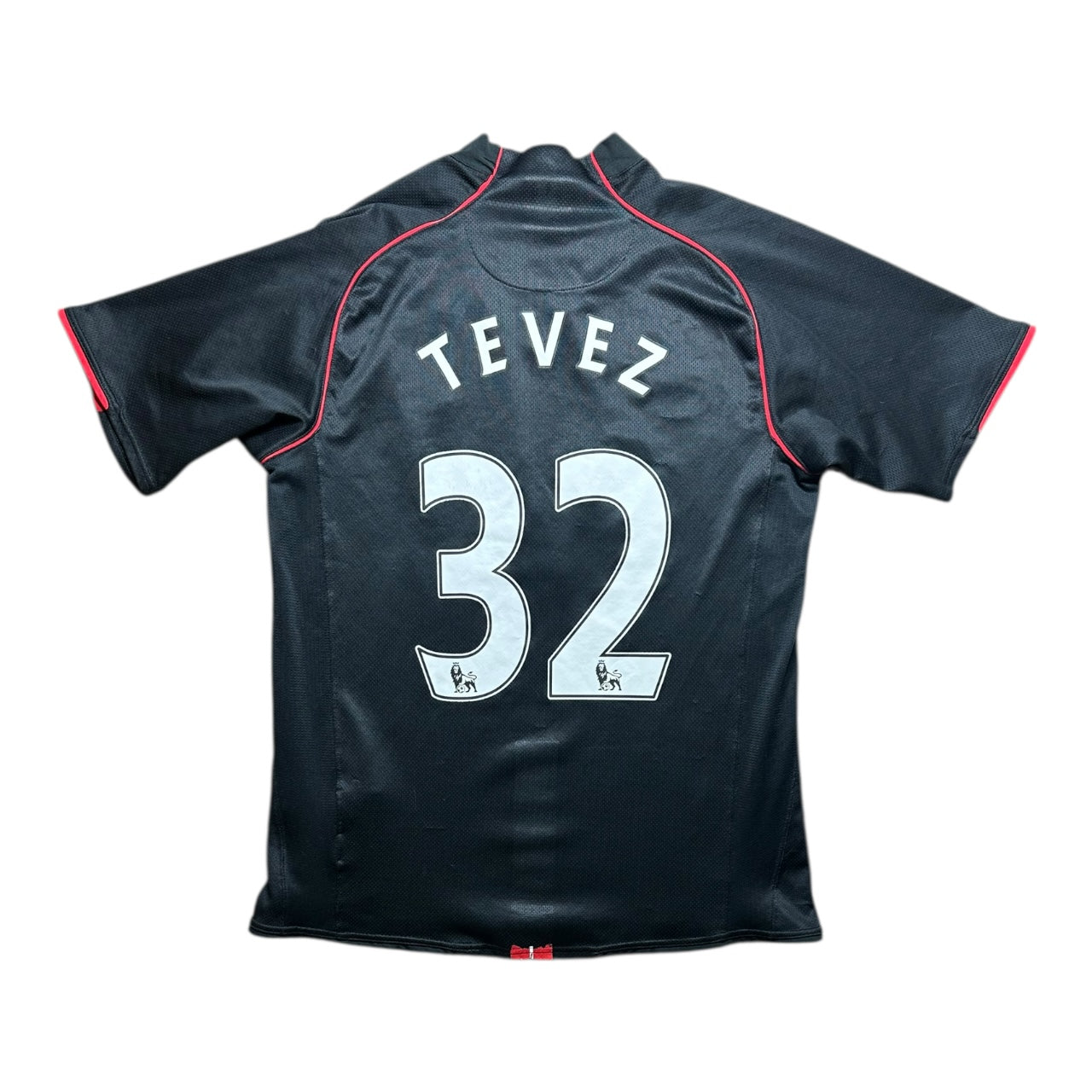 Manchester United Football Shirt 2007/2008 Away Tevez 32 (M)