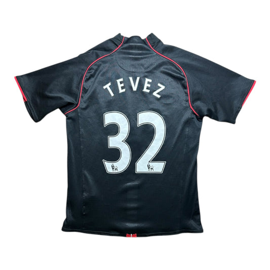 Manchester United Football Shirt 2007/2008 Away Tevez 32 (M)