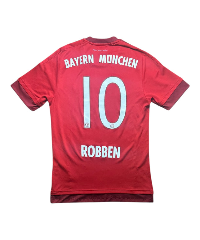 Bayern Munich Football Shirt 2015/2016 Home Robben 10 (S)