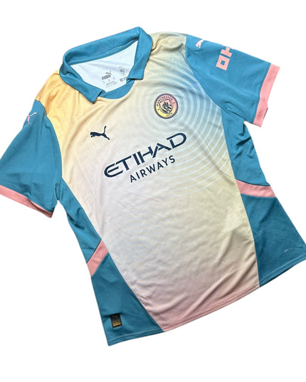 Manchester City Football Shirt 2024/2025 ‘Definitely City’ Fourth (XL)