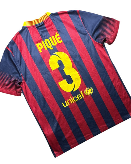 Barcelona Football Shirt 2013/2014 Home Pique 3 (L)