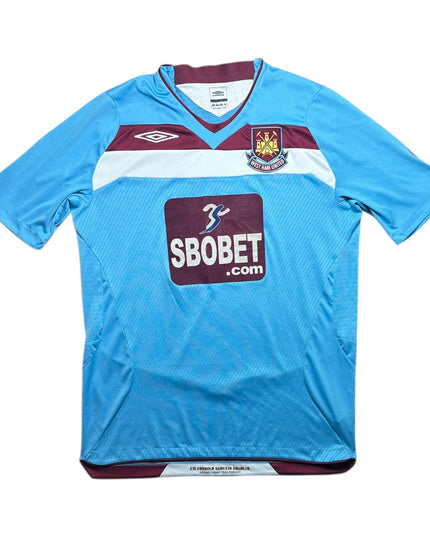 West Ham Football Shirt 2008/2009 Away (M)