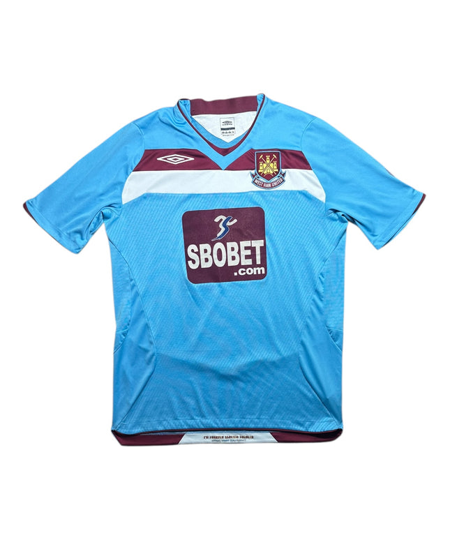 West Ham Football Shirt 2008/2009 Away (M)
