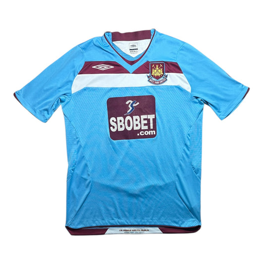 West Ham Football Shirt 2008/2009 Away (M)