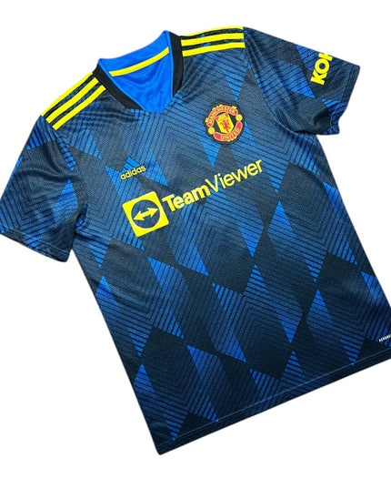 Manchester United Football Shirt 2021/2022 Third Ronaldo 7 UCL (L)