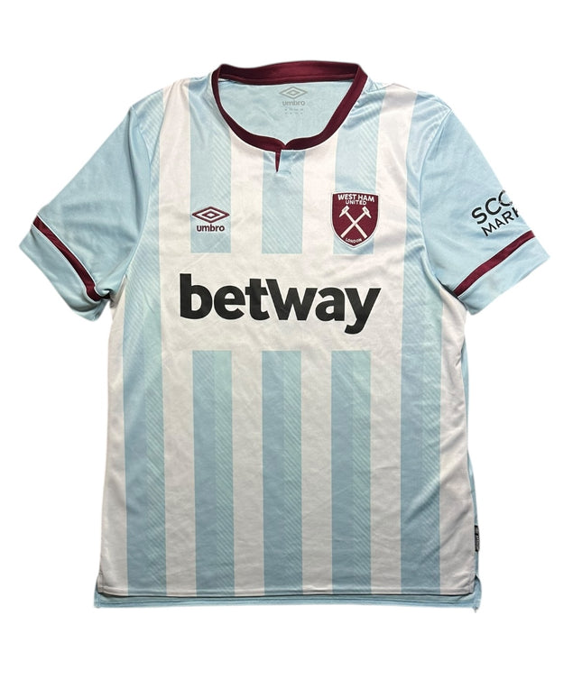 West Ham Football Shirt 2021/2022 Away Rice 41 (XL)
