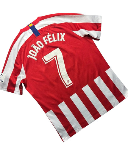Atletico Madrid Football Shirt Home 2019/2020 Joao Felix 7 (L)