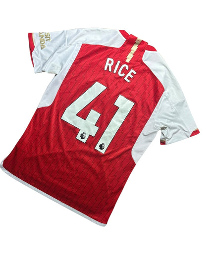 Arsenal Football Shirt Home 2023/2024 Rice 41 (M)