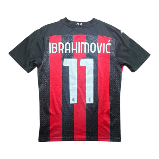 AC Milan Football Shirt 2020/2021 Home Ibrahimovic 11 (S)