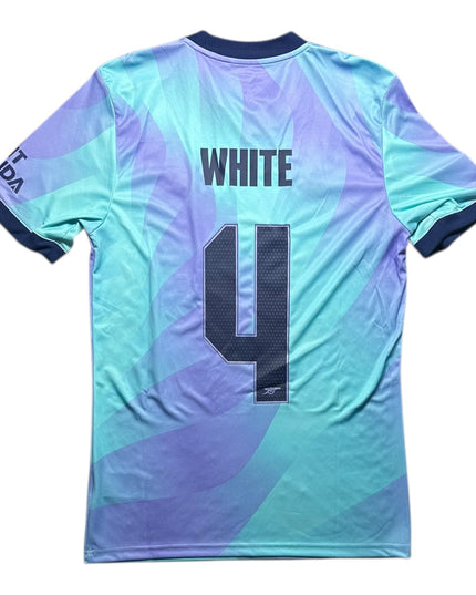 Arsenal Football Shirt 2024/2025 Third White UCL BNWT (S)