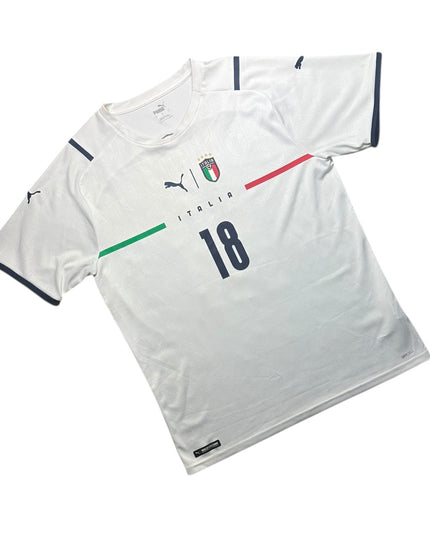 Italy Football Shirt 2021/2022 Away Barella 18 (L)