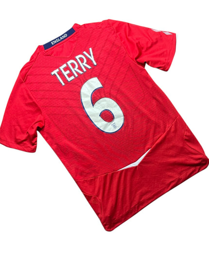 England Football Shirt Away 2008/2010 Terry 6 (M)