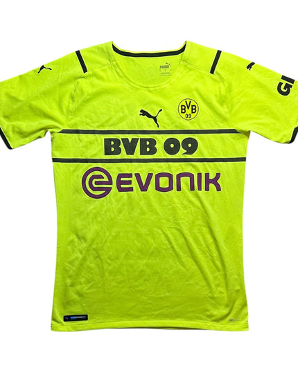 Borussia Dortmund Football Shirt Home European Player Issue Haaland 9 (M)