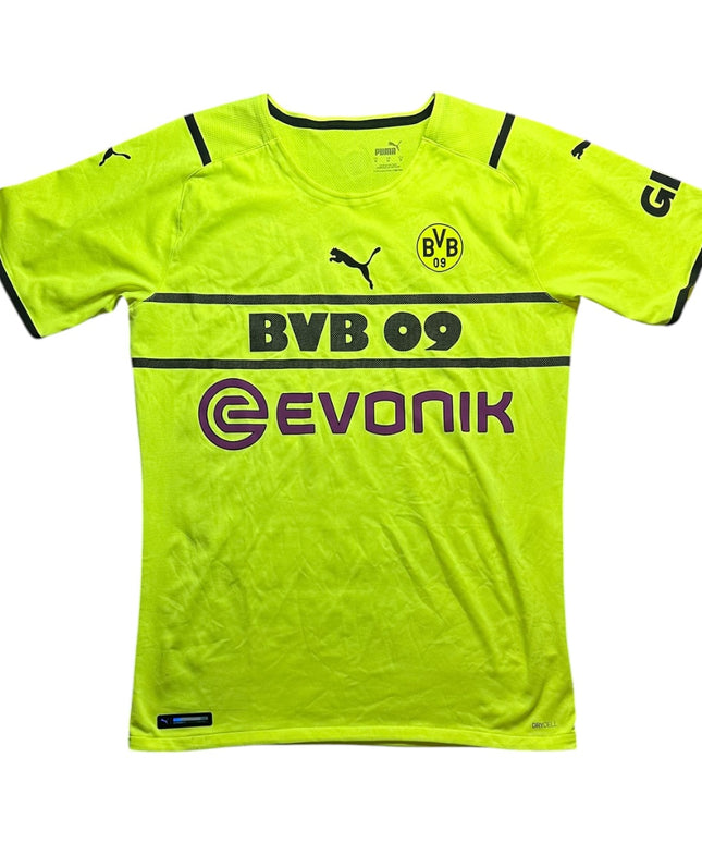 Borussia Dortmund Football Shirt Home European Player Issue Haaland 9 (M)