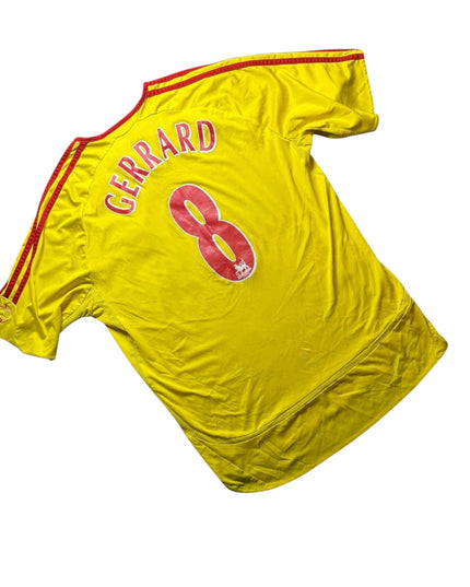 Liverpool Football Shirt Away 2006/2007 Gerrard 8 (XL)