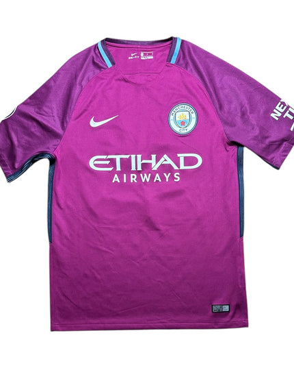 Manchester City Football Shirt 2017/2018 Away Bernardo 20 (M)