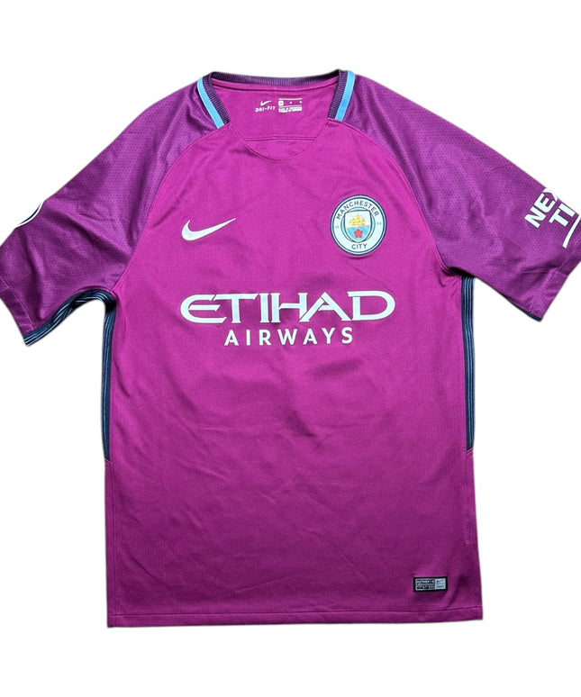 Manchester City Football Shirt 2017/2018 Away Bernardo 20 (M)