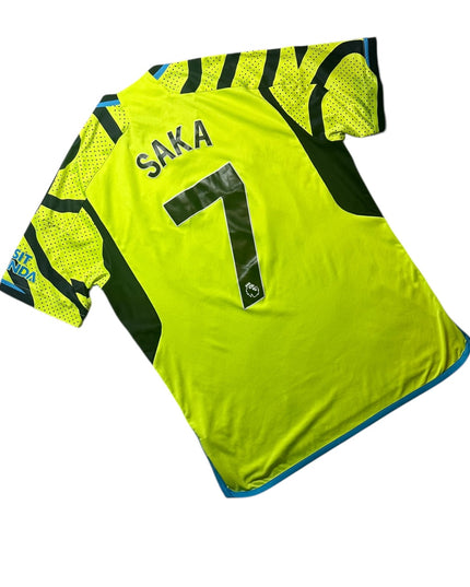 Arsenal Football Shirt Away 2023/2024 Saka 7 (L)