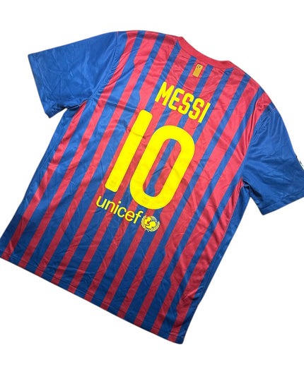 Barcelona Football Shirt 2011/2012 Home Messi 10 (XL)
