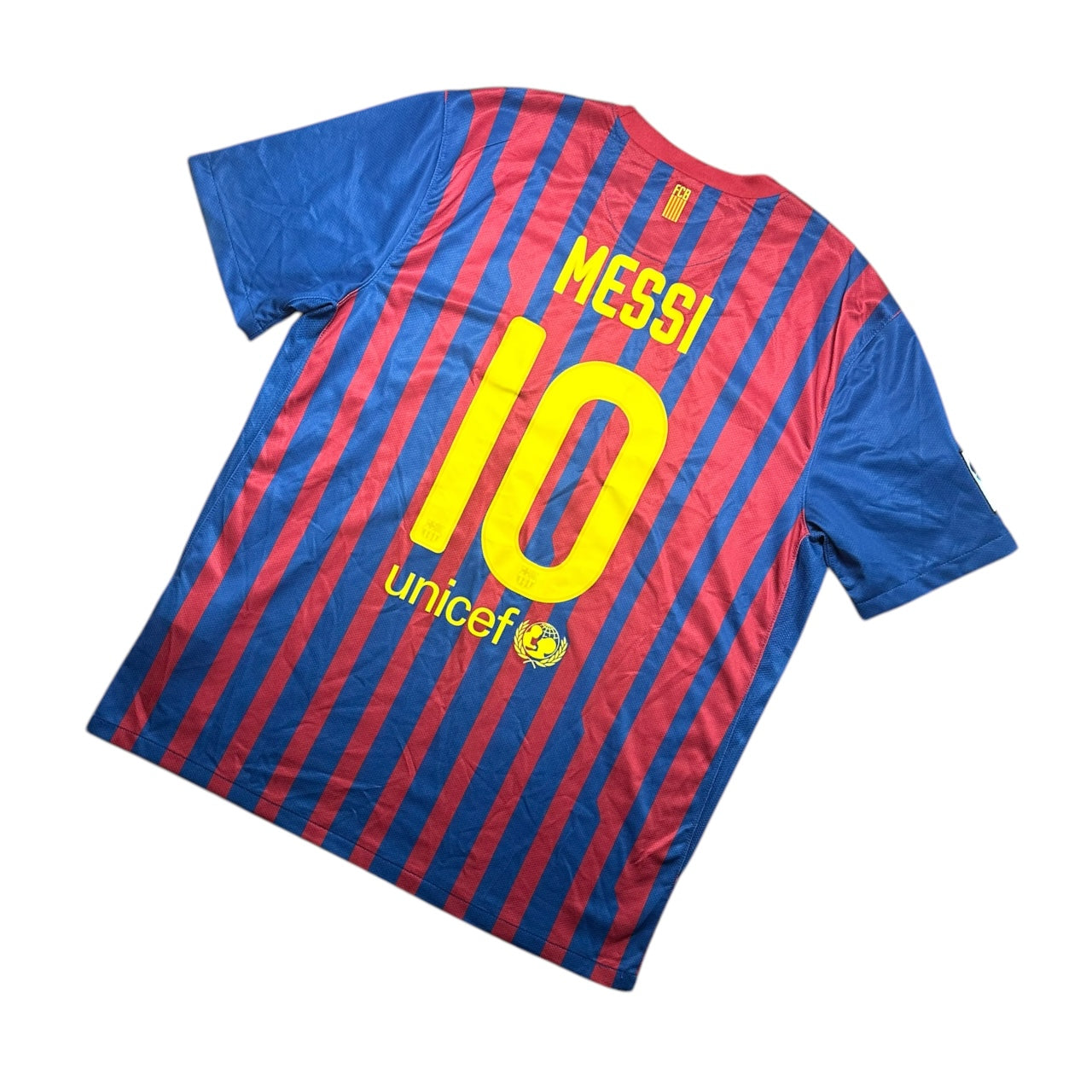 Barcelona Football Shirt 2011/2012 Home Messi 10 (XL)