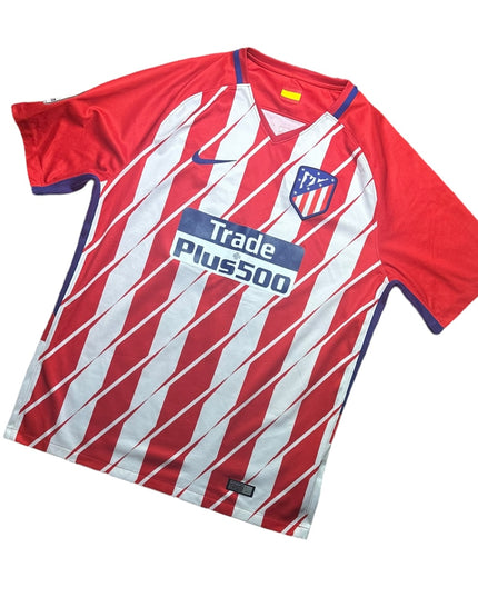 Atletico Madrid Football Shirt 2017/2018 Home Diego Costa 18 (L)