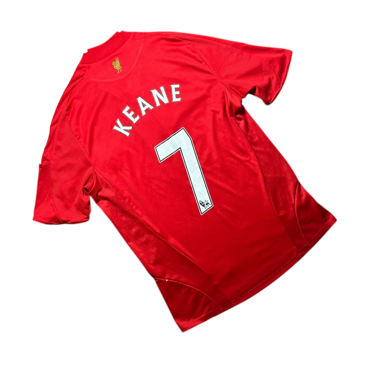 Liverpool Football Shirt 2008/2010 Home Keane 7 (M)