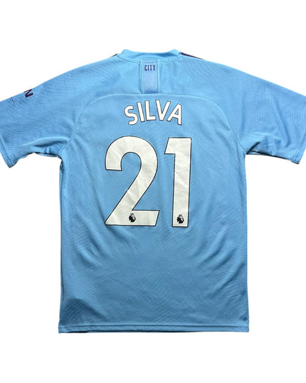 Manchester City Football Shirt Home 2019/2020 Silva 21 (M)