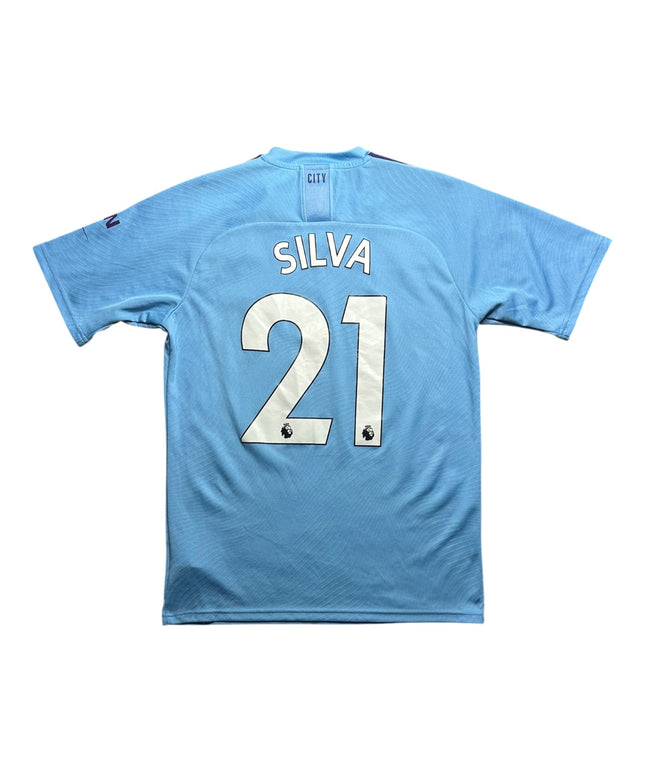 Manchester City Football Shirt Home 2019/2020 Silva 21 (M)
