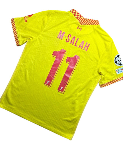 Liverpool Football Shirt 2021/2022 Third Salah 11 UCL (L)
