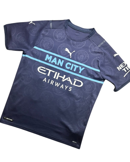 Manchester City Football Shirt 2021/2022 Third De Bruyne 17 (Kids XL)