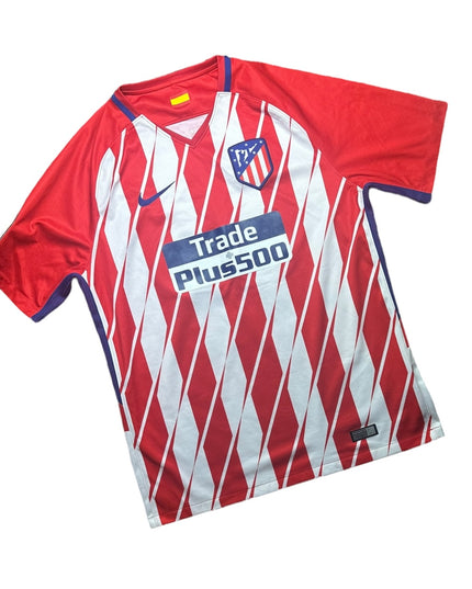 Atletico Madrid Football Shirt 2017/2018 Home Diego Costa 18 (L)