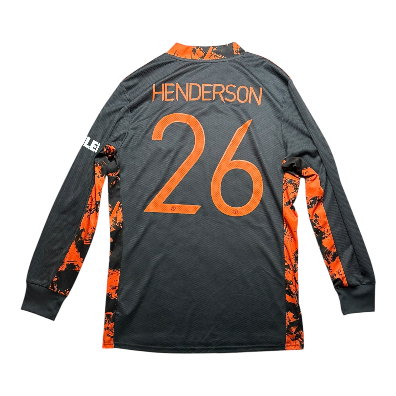 Manchester United Football Shirt 2020/2021 Goalkeeping Henderson 26 (L)
