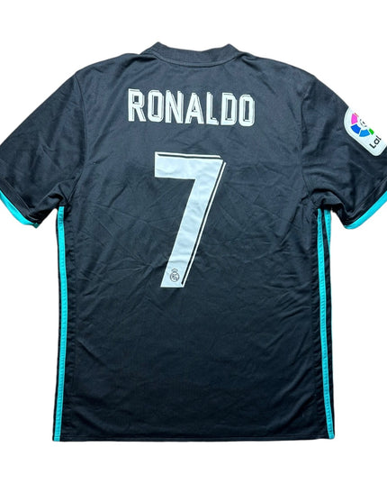 Real Madrid Football Shirt 2017/2018 Away Ronaldo 7 (L)
