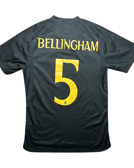 Real Madrid Football Shirt 2023/2024 Third Bellingham 5 (L)