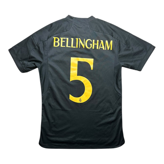 Real Madrid Football Shirt 2023/2024 Third Bellingham 5 (L)
