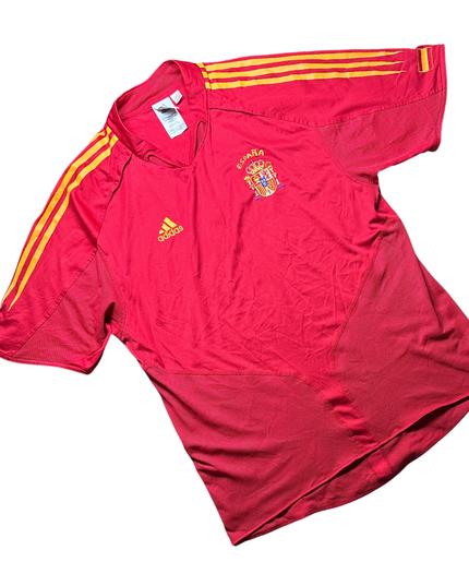 Spain 2004/2006 Home Football Shirt