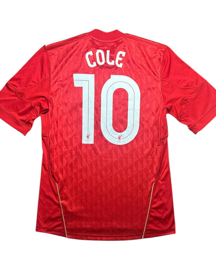 Liverpool Football Shirt 2010/2012 Home Cole 10 (M)