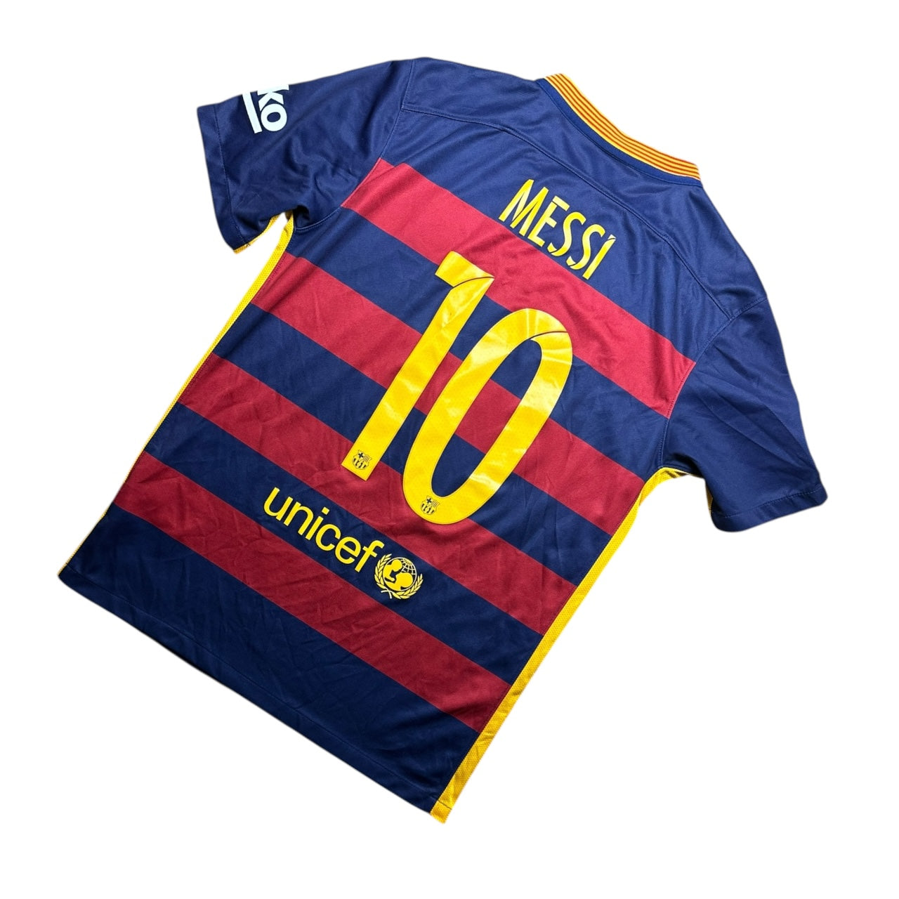 Barcelona Football Shirt 2015/2016 Home Messi 10 (M)