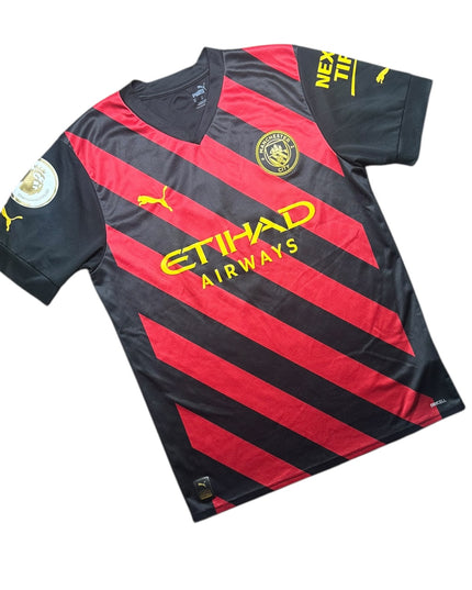 Manchester City Football Shirt 2022/2023 Away Haaland 9 (M)