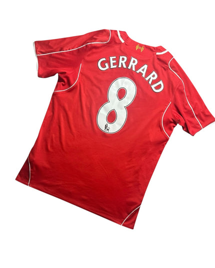 Liverpool Football Shirt Home 2014/2015 Gerrard 8 (M)