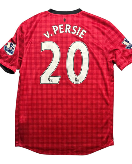 Manchester United Football Shirt Home 2012/2013 V.Persie 20 Signed (L)