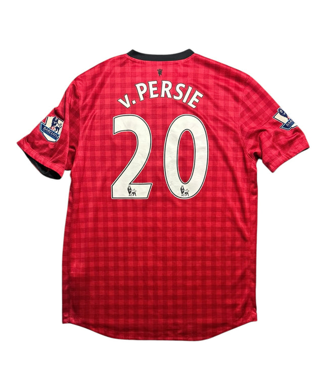 Manchester United Football Shirt Home 2012/2013 V.Persie 20 Signed (L)