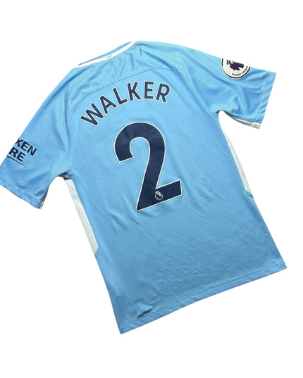 Manchester City Football Shirt 2017/2018 Home Walker 2 (S)