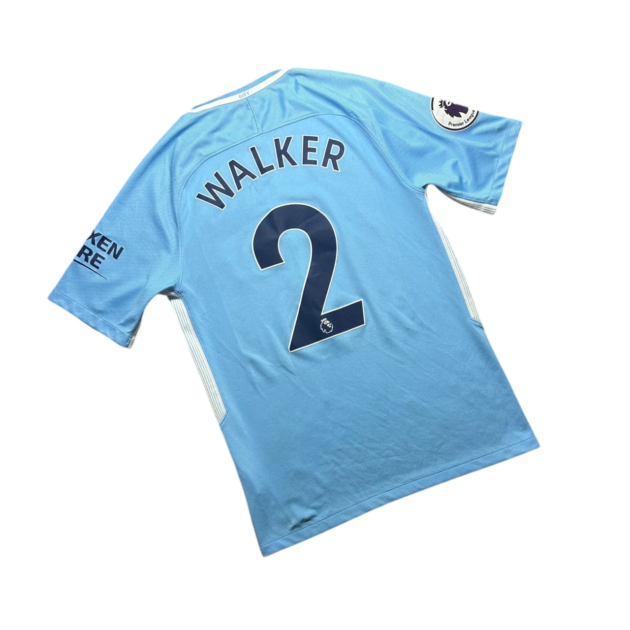 Manchester City Football Shirt 2017/2018 Home Walker 2 (S)