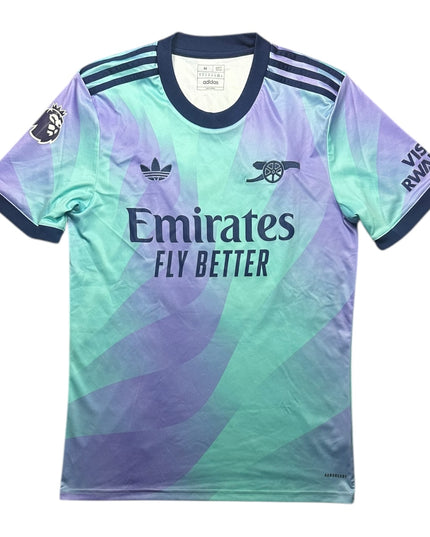 Arsenal Football Shirt 2024/2025 Third Gabriel 6 (M)